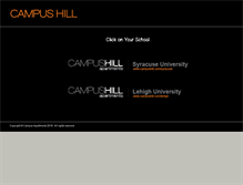 Tablet Screenshot of campushill.com